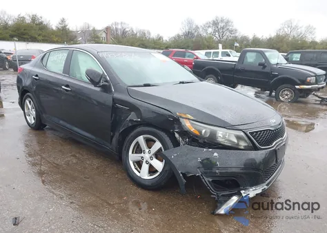 2014 Kia Optima Lx z USA, uszkodzony, nr VIN 5XXGM4A78EG323546